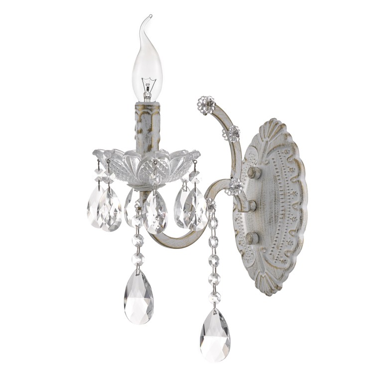 Escada 693/1A E14*60W White/Red gold