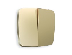 Ambrella Light Лицевая панель для 2-клавишных выключателей QUANT Ambrella Volt OMEGA OP6030
