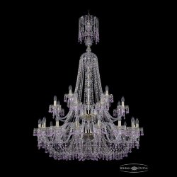 Люстра хрустальная 1410/16+8+4/400/XL-162/2d G V7010 Bohemia Ivele Crystal (Стеклянный рожок)