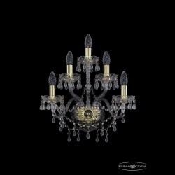 Бра хрустальные 1410B/2+2+1/160 G V0300 Bohemia Ivele Crystal (Стеклянный рожок)