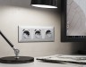 Ambrella Light Рамка 3-постовая Ambrella Volt ALFA Line AF110403