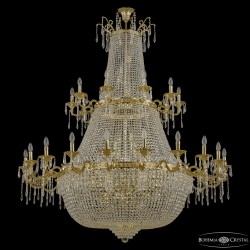 Люстра хрустальная 2227H201/20+10/162IV/2D/Y1 G Bohemia Ivele Crystal (Потолочные)