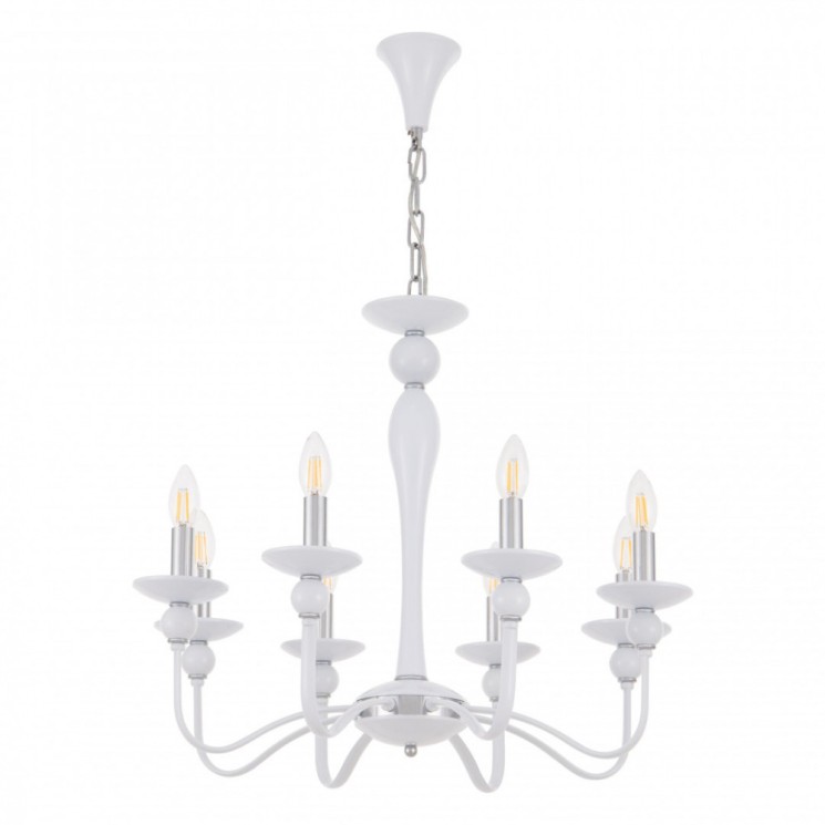 Люстра 820201.1.8.200.U.E14 Wh.Cr Arte Milano (Подвесные)