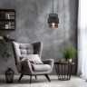 Подвесной светильник                      TK Lighting  5306 Calisto Black