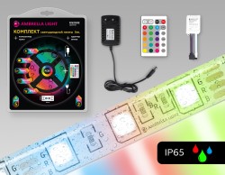 Ambrella Light Комплект светодиодной ленты RGB 5m 5050 60Led 14.4W 12V IP65 RGB GS GS2502