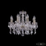 Люстра хрустальная 1413/8/165 Pa  Bohemia Ivele Crystal (Стеклянный рожок)