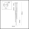 Подвесной светильник ODEON LIGHT MONELLA 6639/33L