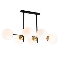Escada 1163/6S E27*40W Black/Honey brass