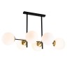 Escada 1163/6S E27*40W Black/Honey brass