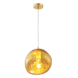 Crystal Lux Светильник подвесной Crystal Lux MALAGA SP1 D200 GOLD