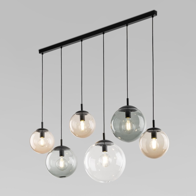 Подвесной светильник со стеклянными плафонами                      TK Lighting  4797 Esme