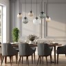 Подвесной светильник со стеклянными плафонами                      TK Lighting  4797 Esme
