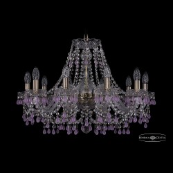 Люстра хрустальная 1410/10/240 Pa V7010 Bohemia Ivele Crystal (Стеклянный рожок)