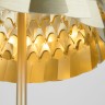 Настольный светильник с металлическим плафоном                      Bogate's  01103/4 шампань