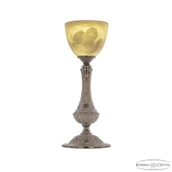 Настольная лампа бронзовая 71100L/15 NW P1 Angel Bohemia Ivele Crystal (Бронзовые)