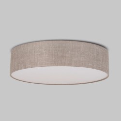 Потолочный светильник с тканевым абажуром                      TK Lighting  5638 Rondo Linen