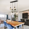 Подвесной светильник со стеклянными плафонами                      TK Lighting  4819 Esme
