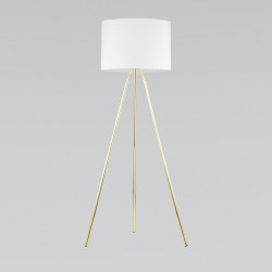 Напольный светильник с тканевым абажуром                      TK Lighting  6637 Umberto