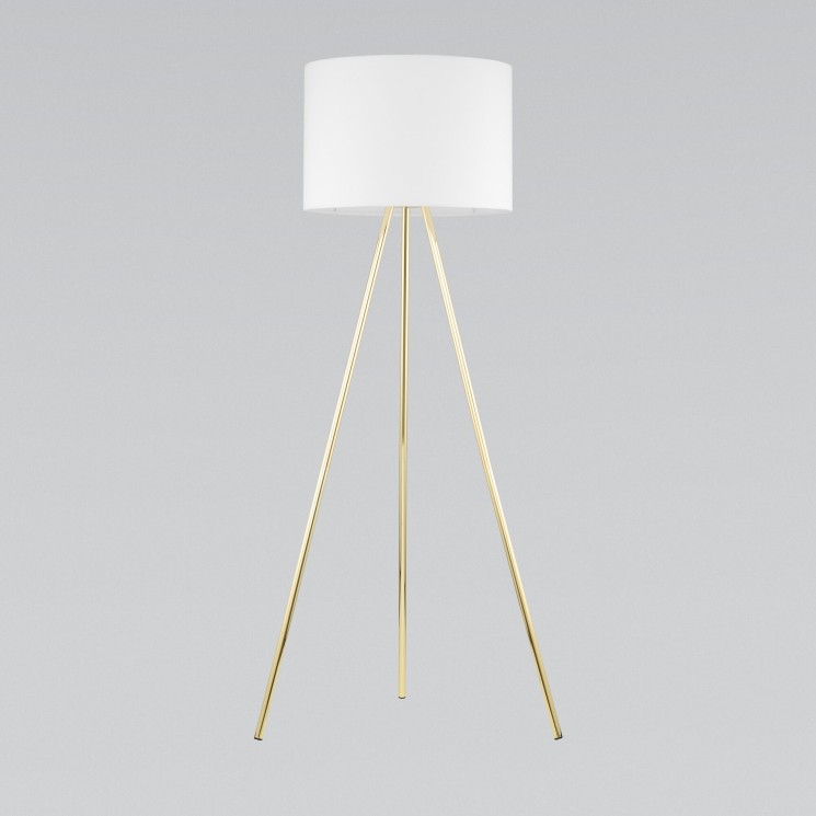 Напольный светильник с тканевым абажуром                      TK Lighting  6637 Umberto