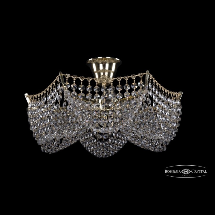 Люстра хрустальная 77081/42 G Bohemia Ivele Crystal (Потолочные)