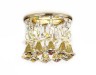 Ambrella Light Встраиваемый светильник Crystal Spot K2233 G/PR