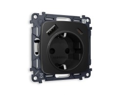 Ambrella Light Комплект механизма электрической розетки Ambrella Volt OMEGA MO810010