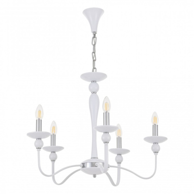 Люстра 820201.1.5.200.U.E14 Wh.Cr Arte Milano (Подвесные)