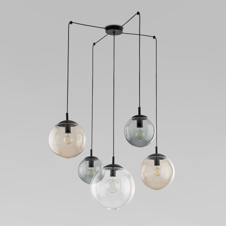 Подвесной светильник со стеклянными плафонами                      TK Lighting  4796 Esme