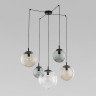Подвесной светильник со стеклянными плафонами                      TK Lighting  4796 Esme