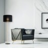 Напольный светильник с тканевым абажуром                      TK Lighting  16029 Umberto