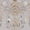 Люстра хрустальная 101/12+6/360 G Bohemia Ivele Crystal (Стеклянный рожок)