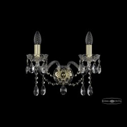 Бра хрустальные 1413B/2/165 G Bohemia Ivele Crystal (Стеклянный рожок)