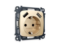Ambrella Light Комплект механизма электрической розетки Ambrella Volt OMEGA MO609010