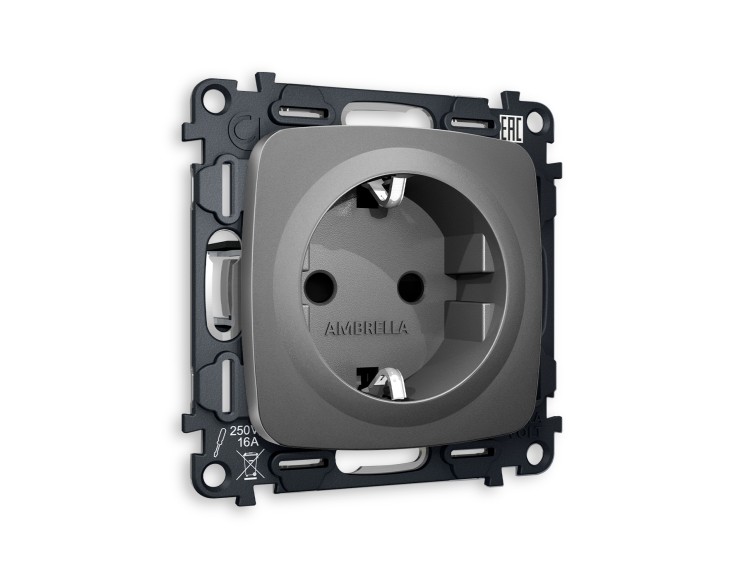 Ambrella Light Комплект механизма электрической розетки Ambrella Volt OMEGA MO657010
