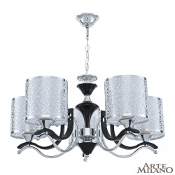 Люстра 306787/5 Bk/Ni Arte Milano (Подвесные)