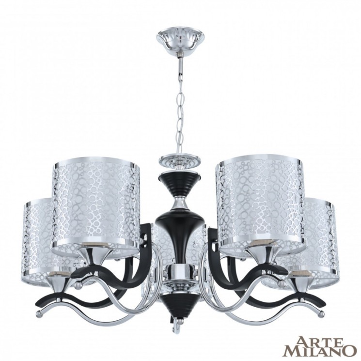Люстра 306787/5 Bk/Ni Arte Milano (Подвесные)