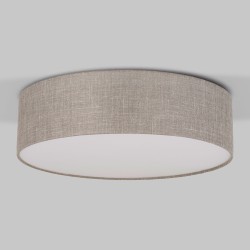 Потолочный светильник с тканевым абажуром                      TK Lighting  5637 Rondo Linen