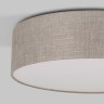 Потолочный светильник с тканевым абажуром                      TK Lighting  5637 Rondo Linen