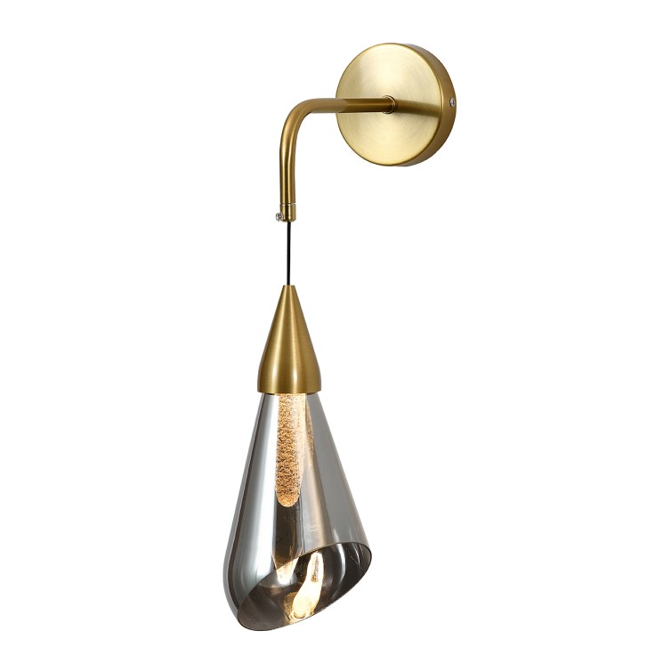 Indigo Настенный светильник 11049/1W Gold