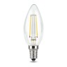 103801107 Лампа Gauss LED Filament Candle E14 7W 2700К 1/10/50, шт
