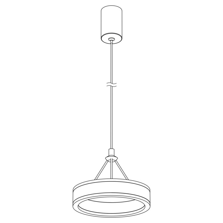 Citilux Дуэт CL719010 LED Подвесной светильник Белый
