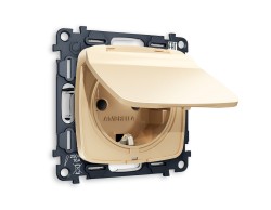 Ambrella Light Комплект механизма электрической розетки Ambrella Volt OMEGA MO608010