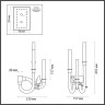 Бра ODEON LIGHT LARK 5431/6WL