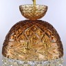 Подвесной светильник с цветным хрусталём 5478/22 G Amber/M-1F Balls Bohemia Ivele Crystal (5478)