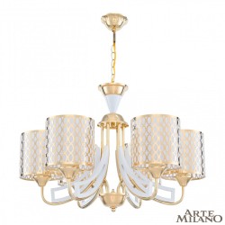 Люстра 303387/6 Wh/Gd Arte Milano (Подвесные)