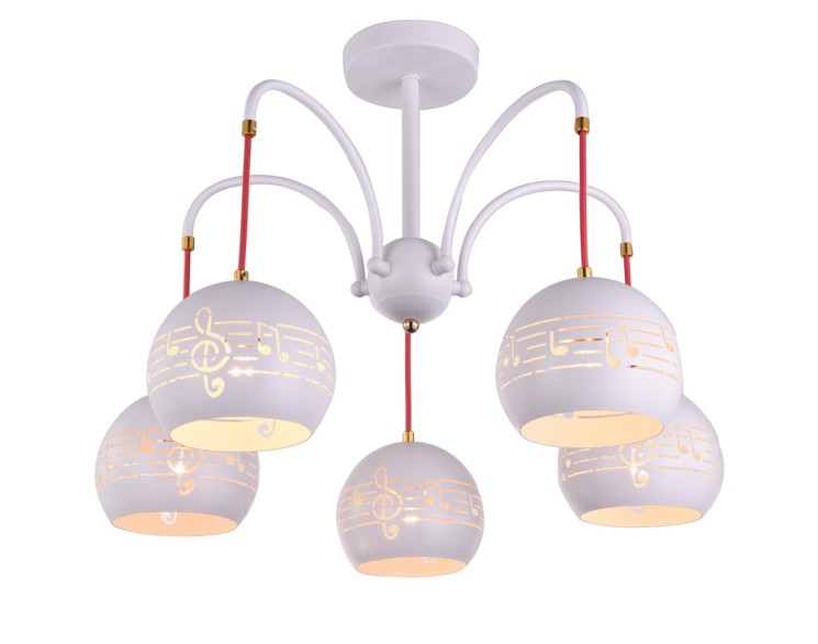 Escada 642/5P E14*40W White/Red