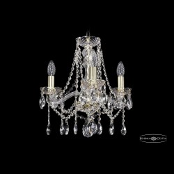 Люстра хрустальная 1413/3/141 G Bohemia Ivele Crystal (Стеклянный рожок)
