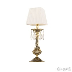 Настольная лампа бронзовая 71100L/1 GB SQ1 Bohemia Ivele Crystal (Бронзовые)