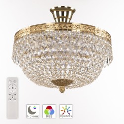 Люстра хрустальная 19011/35IV/LED-DIM G Bohemia Ivele Crystal (Потолочные)