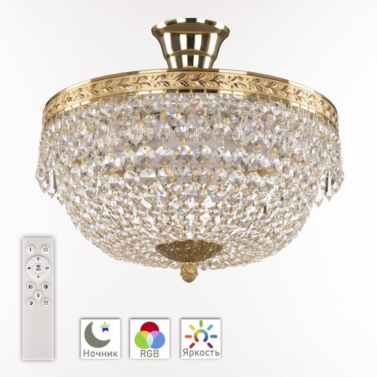 Люстра хрустальная 19011/35IV/LED-DIM G Bohemia Ivele Crystal (Потолочные)